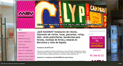 Desktop Screenshot of msilvapublicidad.com